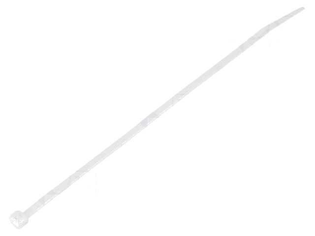Kabelbinder; L: 180mm; W: 3,6mm; polyamide; 176,5N; natuurlijk Kabelbinder; L: 180mm; W: 3,6mm; polyamide; 176,5N; natuurlijk